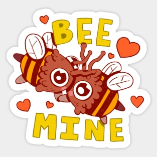 bee mine Sticker